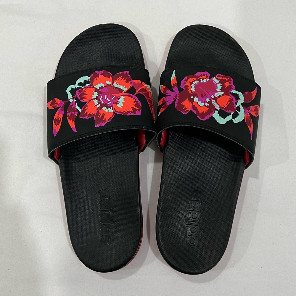 Adidas cloudfoam slides
